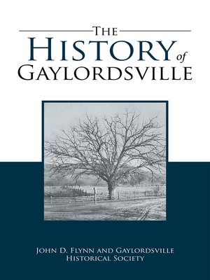 cover image of The History of Gaylordsville